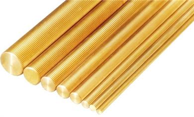 Tooth Pattern Brass Rod