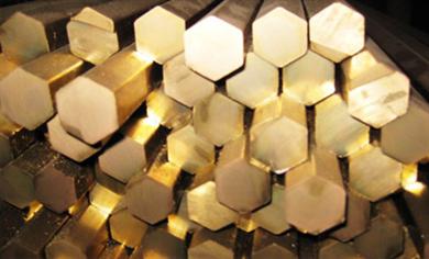 Hexagonal Brass Rod